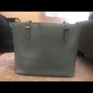 Baby blue Kate Spade tote!